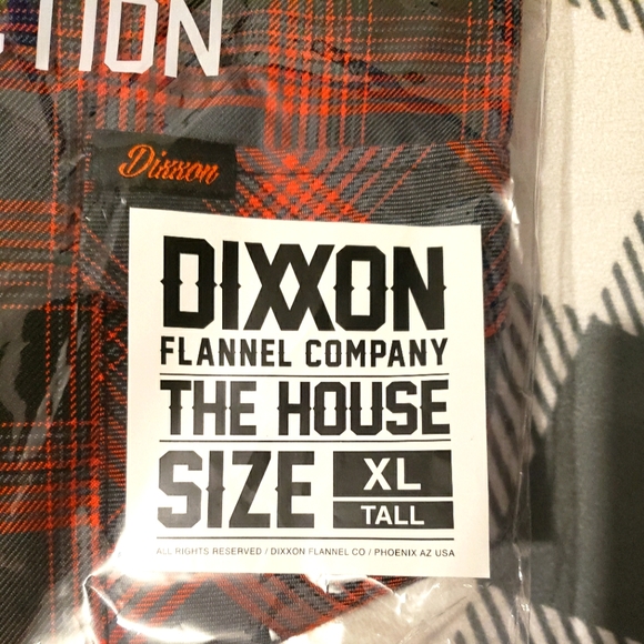Dixxon " The House" flannel .Limited Edition - Picture 2 of 6
